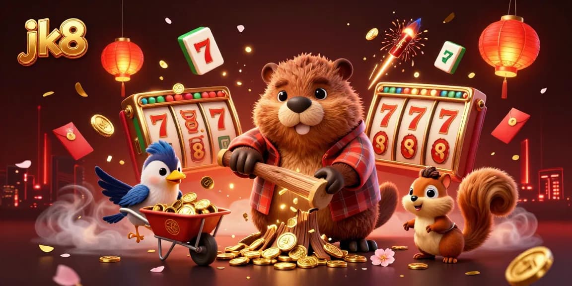 Engage in thrilling gameplay at jk8 with vibrant 3D characters and dynamic casino elements.
