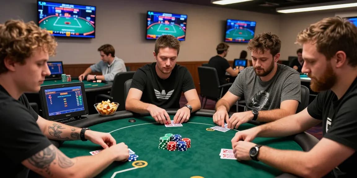 Pengalaman bermain dewapoker yang seru dengan pemain fokus dan suasana kompetitif.