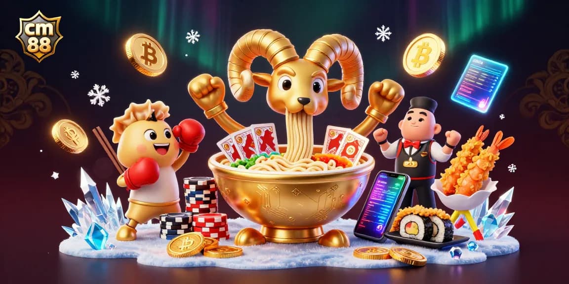 Engaging with cm 88's vibrant casino world featuring unique game characters and Bitcoin elements.