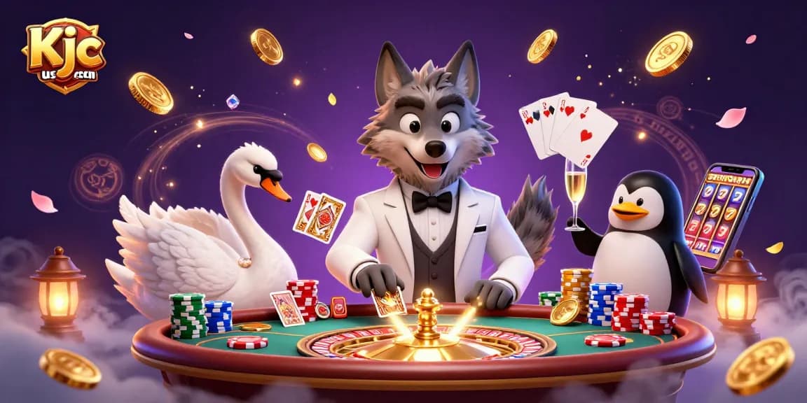 Experience winning moments at Kjc us com with stunning imagery of a lavish casino scene.