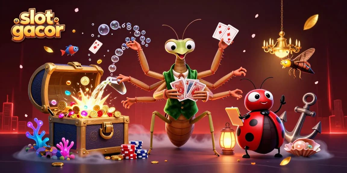 Mencoba slot gacor yang menyenangkan dengan karakter unik di kasino digital yang penuh warna.