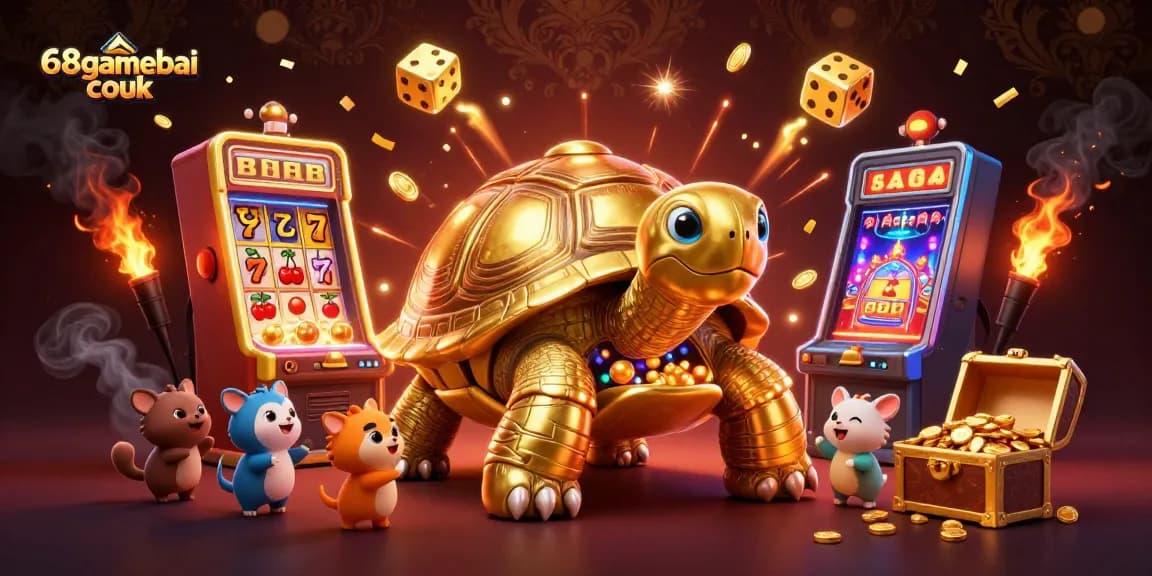 Experience the excitement of gaming at 68gamebai couk with vibrant casino elements and captivating characters.