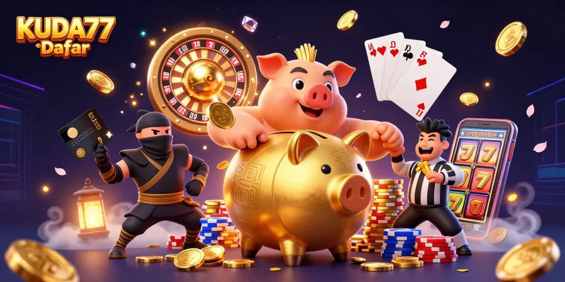 Menangkan hadiah besar di KUDA77 Daftar dengan slot yang menarik dan karakter unik.