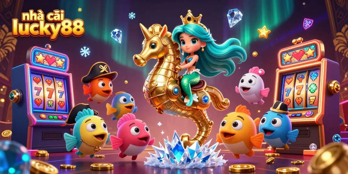 Engage with the exciting world of nhà cái lucky88 featuring vibrant slot machines and a treasure-filled underwater adventure.
