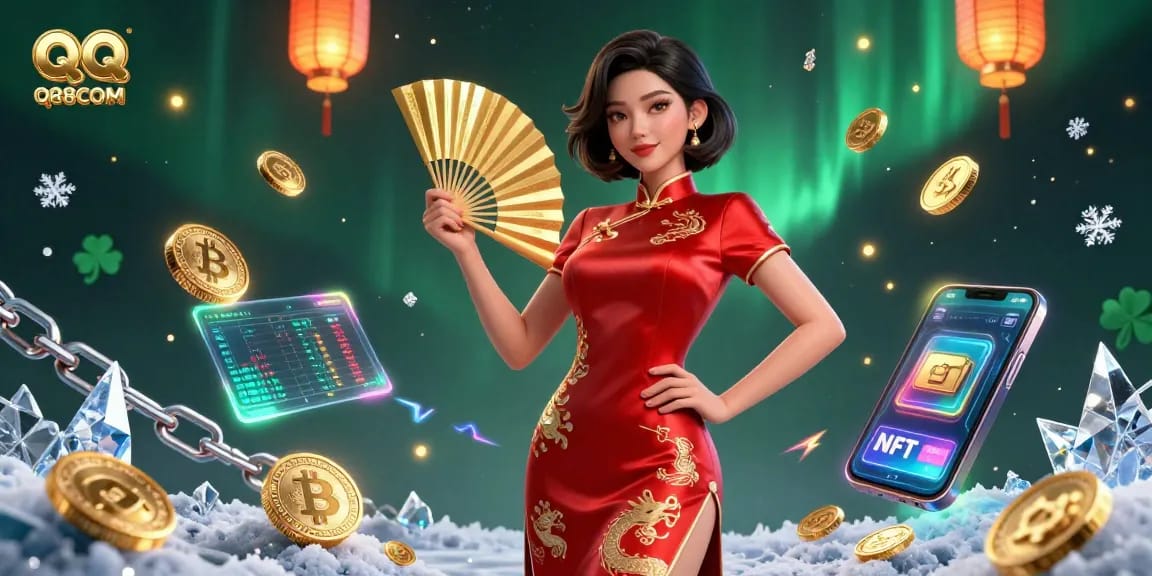 Experience thrilling gameplay at QQ88COM, featuring vibrant Asian themes and rich casino elements.