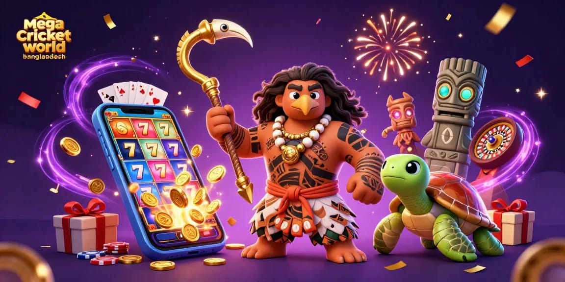 Engage with mega cricket world bangladesh for exciting slot games and casino experiences in a vibrant scene.