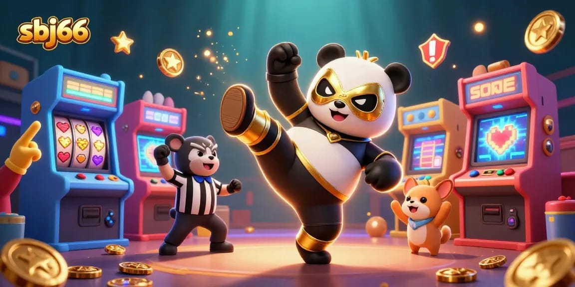 Experience thrilling gameplay at sbj66 with dynamic casino action featuring animated characters and exciting game elements.