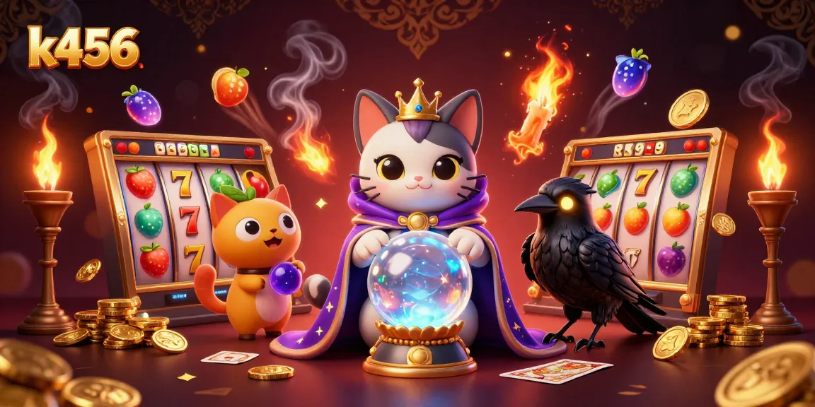 Experimente jogos de caça-níqueis na k456 com uma experiência visual única e vibrante.