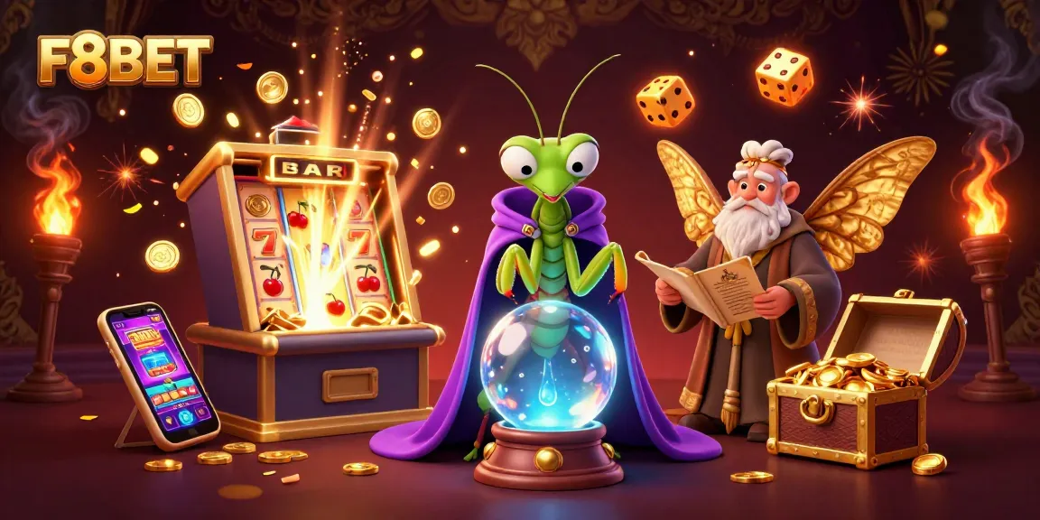 Experience F8BET's vibrant casino world with captivating characters and dynamic gaming elements.