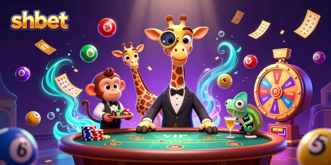Experience thrilling gaming action at shbet with vibrant casino characters and dynamic elements.